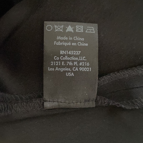 CO Collection Essentials Black Long Sleeve Swing Flare Midi Dress - S - Picture 9 of 11